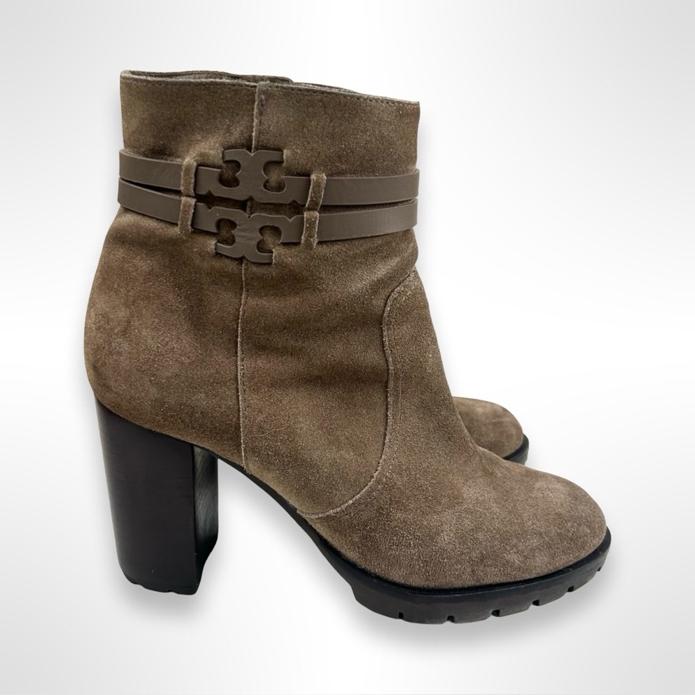TORY BURCH Leigh lug sole ankle boots